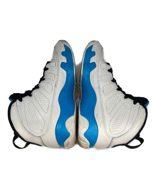 NIKE（ナイキ）NIKE (ナイキ) AIR JORDAN 9 RETRO ホワイト×ブルー サイズ:US9の古着・服飾アイテム