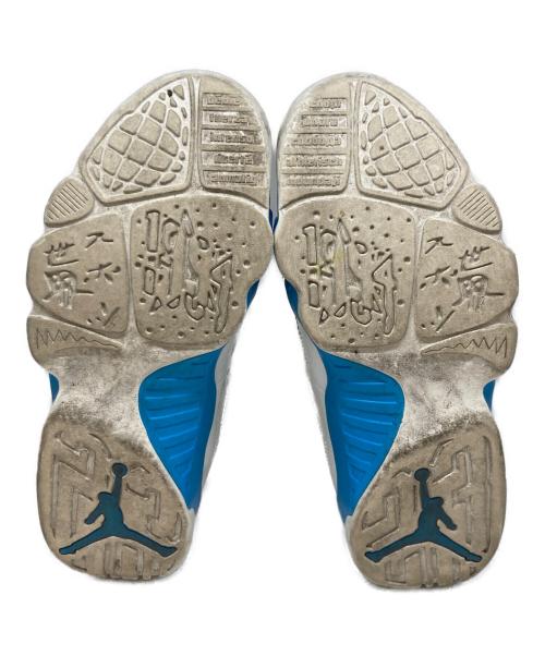 NIKE（ナイキ）NIKE (ナイキ) AIR JORDAN 9 RETRO ホワイト×ブルー サイズ:US9の古着・服飾アイテム