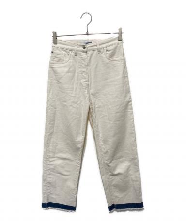 中古・古着通販】PRADA (プラダ) トライアングルロゴデニムパンツ