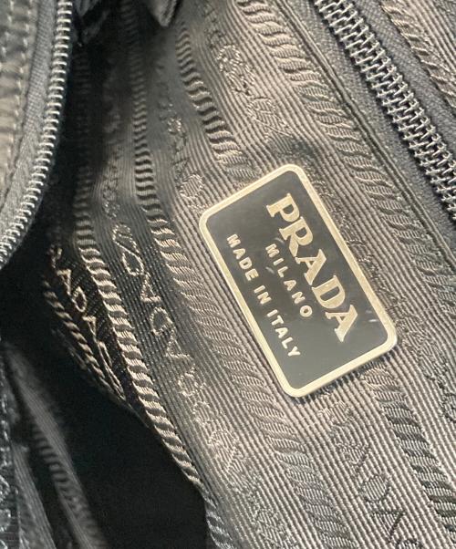 PRADA（プラダ）PRADA (プラダ) ナイロントートバッグ ブラックの古着・服飾アイテム