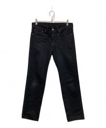 RRL（ダブルアールエル）の古着「STRAIGHT LEG ブラックデニムパンツ」｜ブラック