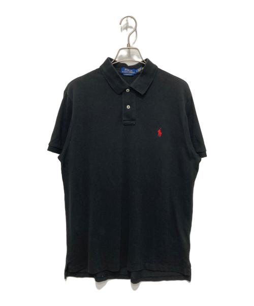 POLO RALPH LAUREN（ポロ・ラルフローレン）POLO RALPH LAUREN (ポロ・ラルフローレン) ポロシャツ ブラック サイズ:Ｌの古着・服飾アイテム
