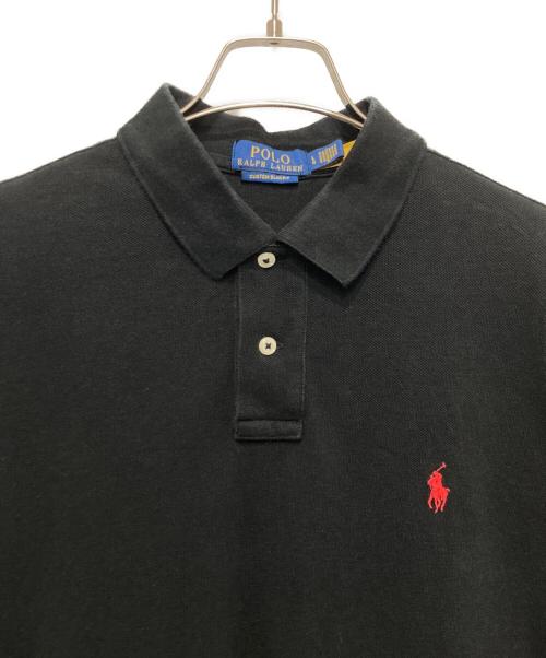 POLO RALPH LAUREN（ポロ・ラルフローレン）POLO RALPH LAUREN (ポロ・ラルフローレン) ポロシャツ ブラック サイズ:Ｌの古着・服飾アイテム