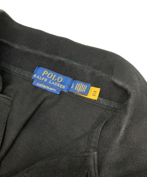 POLO RALPH LAUREN（ポロ・ラルフローレン）POLO RALPH LAUREN (ポロ・ラルフローレン) ポロシャツ ブラック サイズ:Ｌの古着・服飾アイテム