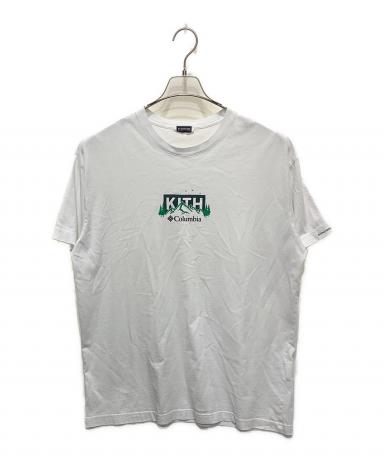 KITH×Columbia/キス×コロンビア LANDSCAPE TEE 中古・古着通販】Columbia (コロンビア) KITH (キス) コラボロゴ