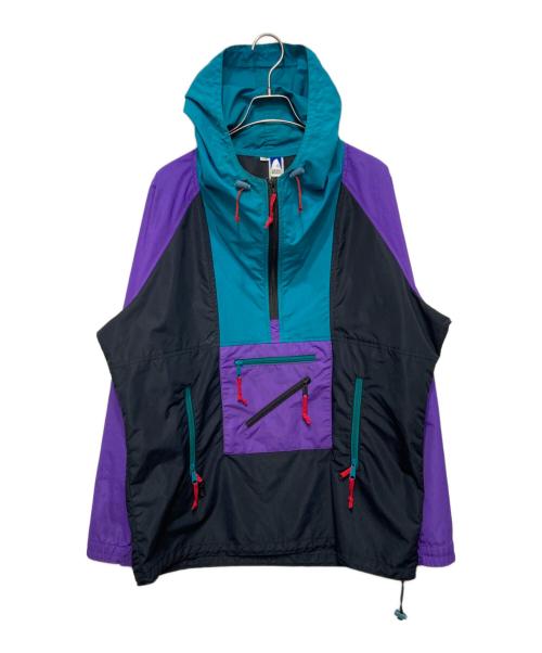 SIERRA DESIGNS（シエラデザインズ）SIERRA DESIGNS (シエラデザインズ) 90’sアノラックパーカー パープル×グリーン サイズ:Ⅼの古着・服飾アイテム