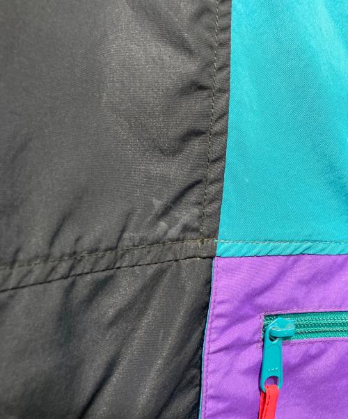 SIERRA DESIGNS（シエラデザインズ）SIERRA DESIGNS (シエラデザインズ) 90’sアノラックパーカー パープル×グリーン サイズ:Ⅼの古着・服飾アイテム