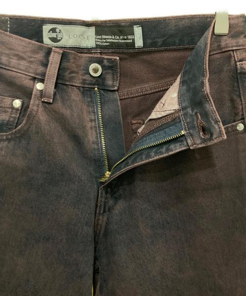 Levi's SILVER TAB（リーバイス シルバータブ）LEVI'S SILVER TAB (リーバイス シルバータブ) LOOSEデニムパンツ パープル サイズ:71cm (W28)の古着・服飾アイテム
