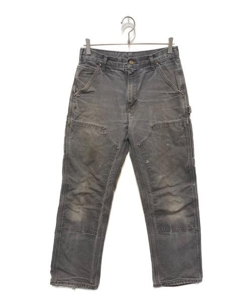 CarHartt（カーハート）CarHartt (カーハート) ダックダブルニーパンツ グレー サイズ:30×30の古着・服飾アイテム
