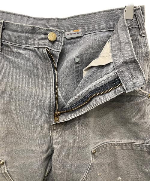 CarHartt（カーハート）CarHartt (カーハート) ダックダブルニーパンツ グレー サイズ:30×30の古着・服飾アイテム