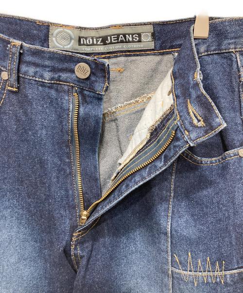 NOIZ JEANS（ノイズジーンズ）NOIZ JEANS (ノイズジーンズ) パッチワークデニムパンツ インディゴ サイズ:不明の古着・服飾アイテム