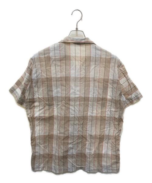 CAMPUS（キャンパス）CAMPUS (キャンパス) ヴィンテージオープンカラーシャツ ベージュ サイズ:Ⅿの古着・服飾アイテム