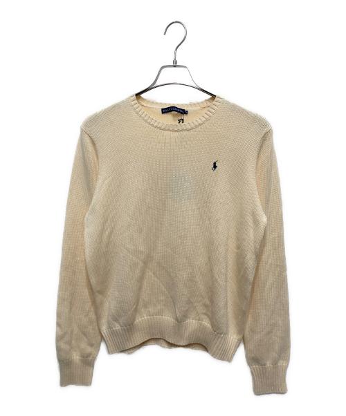 RALPH LAUREN（ラルフローレン）RALPH LAUREN (ラルフローレン) コットンニット イエロー サイズ:7fの古着・服飾アイテム