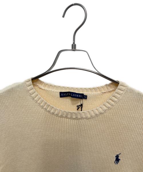 RALPH LAUREN（ラルフローレン）RALPH LAUREN (ラルフローレン) コットンニット イエロー サイズ:7fの古着・服飾アイテム