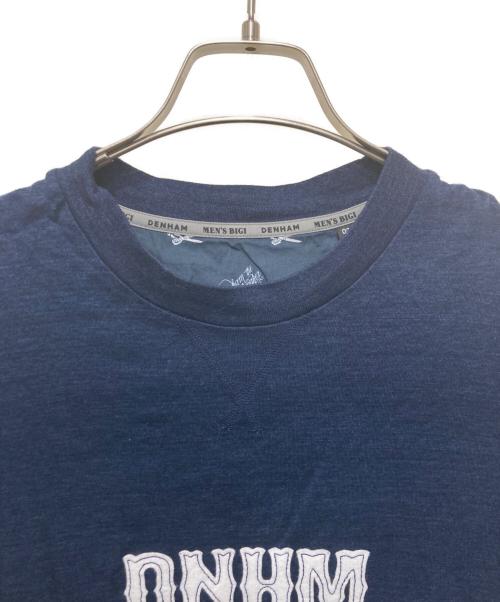 Denham（デンハム）Denham (デンハム) MEN’S BIGI (MEN’S BIGI) 別注 ロゴTEE ネイビー サイズ:3の古着・服飾アイテム