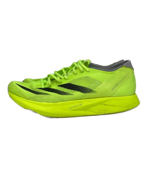adidas（アディダス）adidas (アディダス) アディゼロ タクミ セン 10 グリーン サイズ:US8.5の古着・服飾アイテム