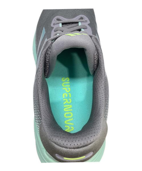 adidas（アディダス）adidas (アディダス) Supernova Rise 2 Running グレー×ブルー サイズ:23.5/US6 1/2の古着・服飾アイテム