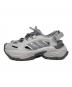 adidas (アディダス) スニーカーサンダル ホワイト×グレー サイズ:US6：5000円