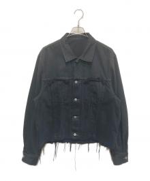 Name.（ネーム）の古着「3rd TYPE DENIM G-JKT」｜ブラック