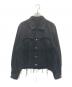 Name.（ネーム）の古着「3rd TYPE DENIM G-JKT」｜ブラック