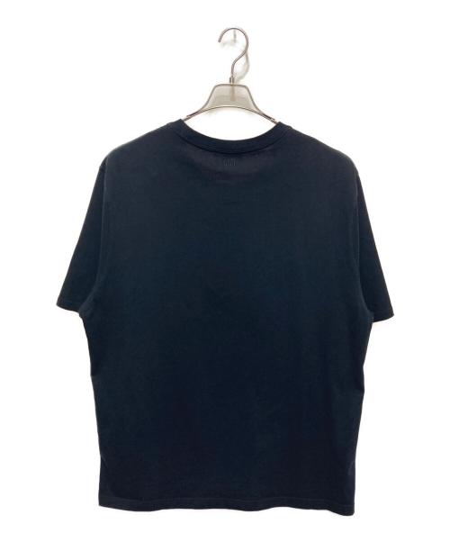AMI Alexandre Mattiussi（アミアレクサンドルマテュッシ）AMI Alexandre Mattiussi (アミアレクサンドルマテュッシ) ハートロゴコットンTシャツ ブラック サイズ:XLの古着・服飾アイテム