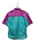 THE NORTH FACE (ザ ノース フェイス) ヌプシシャツ グリーン×パープル サイズ:Ｌ：5000円