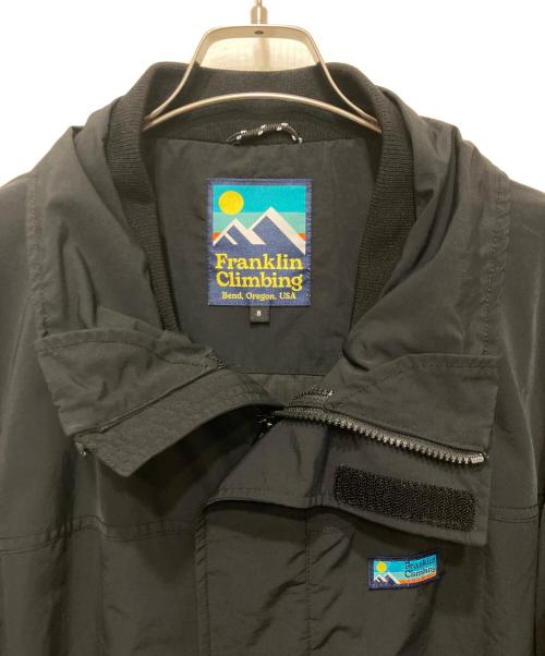 franklin climbing（フランクリンクライミング）FRANKLIN CLIMBING (フランクリンクライミング) カスケードスタンドジャケット ブラック サイズ:8の古着・服飾アイテム