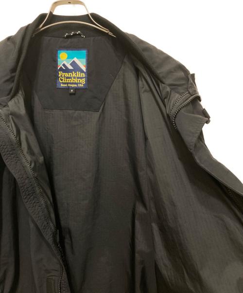 franklin climbing（フランクリンクライミング）FRANKLIN CLIMBING (フランクリンクライミング) カスケードスタンドジャケット ブラック サイズ:8の古着・服飾アイテム