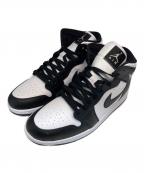 NIKEナイキ）の古着「Air Jordan 1 Mid（エアジョーダン１）」｜ホワイト×ブラック