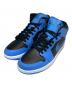 NIKE（ナイキ）の古着「AIR JORDAN 1 MID(エアジョーダン１)」｜ブラック×ブルー