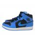 NIKE (ナイキ) AIR JORDAN 1 MID(エアジョーダン１) ブラック×ブルー サイズ:28ｃｍ：13000円