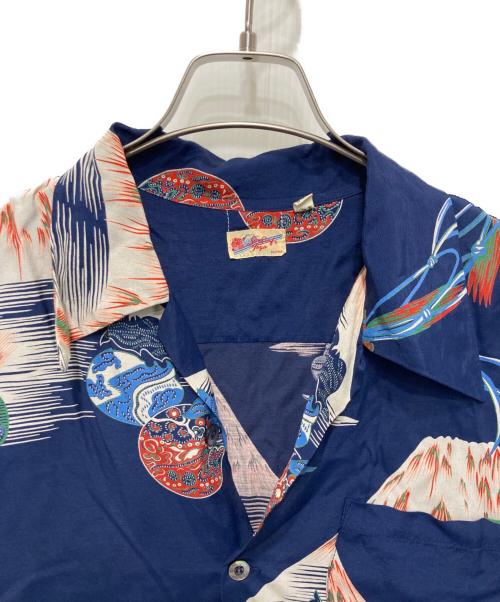 Sun Surf（サンサーフ）Sun Surf (サンサーフ) アロハシャツ ネイビー サイズ:Ⅿの古着・服飾アイテム
