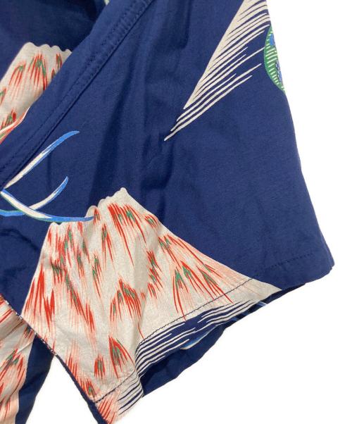 Sun Surf（サンサーフ）Sun Surf (サンサーフ) アロハシャツ ネイビー サイズ:Ⅿの古着・服飾アイテム