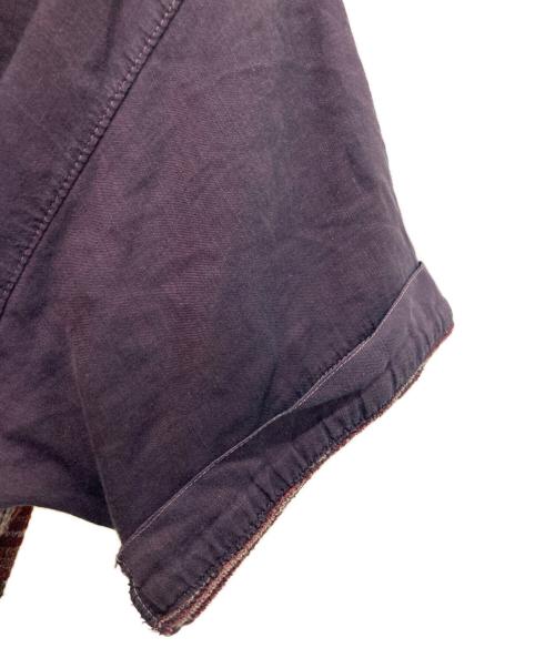 GIVENCHY（ジバンシィ）GIVENCHY (ジバンシィ) リネン混半袖シャツ パープル サイズ:52の古着・服飾アイテム