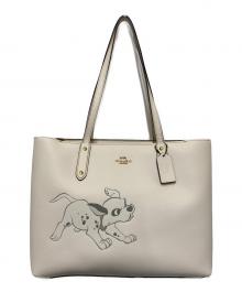 COACH×DISNEY（コーチ×ディズニー）の古着「トートバッグ」｜アイボリー