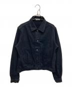 AURALEEオーラリー）の古着「SELVEDGE FADED LIGHT DENIM BLOUSON」｜ブラック