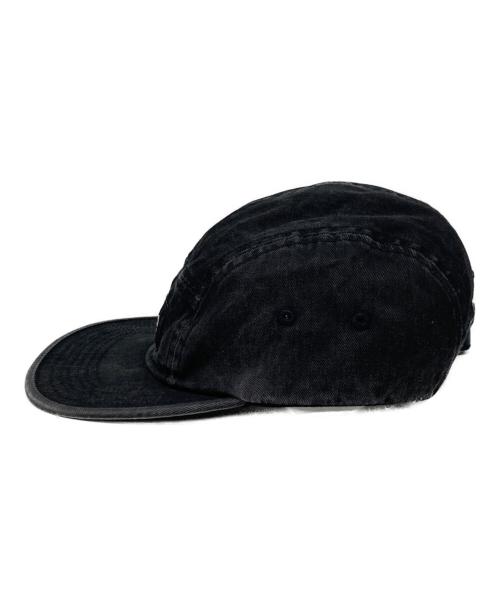 SUPREME（シュプリーム）SUPREME (シュプリーム) WASHED CHINO TWILL CAMP CAP ブラックの古着・服飾アイテム