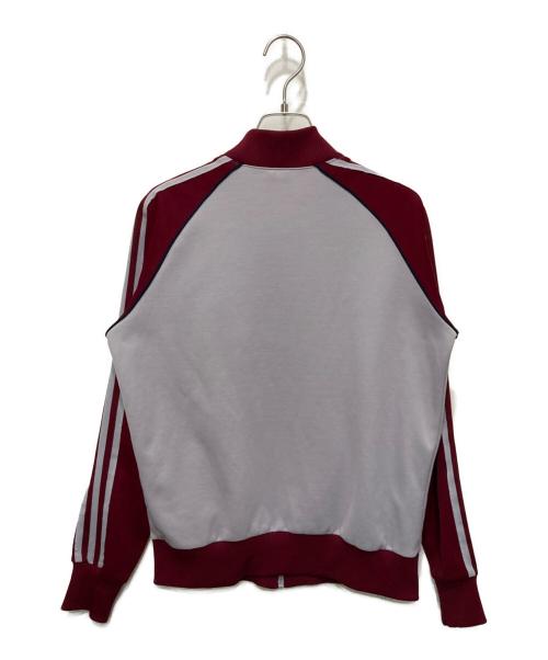 adidas（アディダス）adidas (アディダス) 80’s トラックジャケット レッド×グレー サイズ:Ｌの古着・服飾アイテム