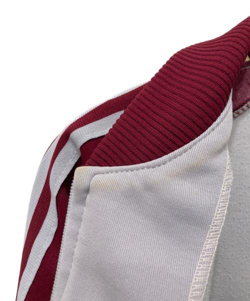 adidas（アディダス）adidas (アディダス) 80’s トラックジャケット レッド×グレー サイズ:Ｌの古着・服飾アイテム