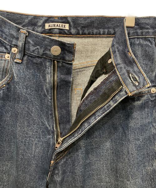 AURALEE（オーラリー）AURALEE (オーラリー) HARD TWIST DENIM WIDE PANTS インディゴ サイズ:30の古着・服飾アイテム