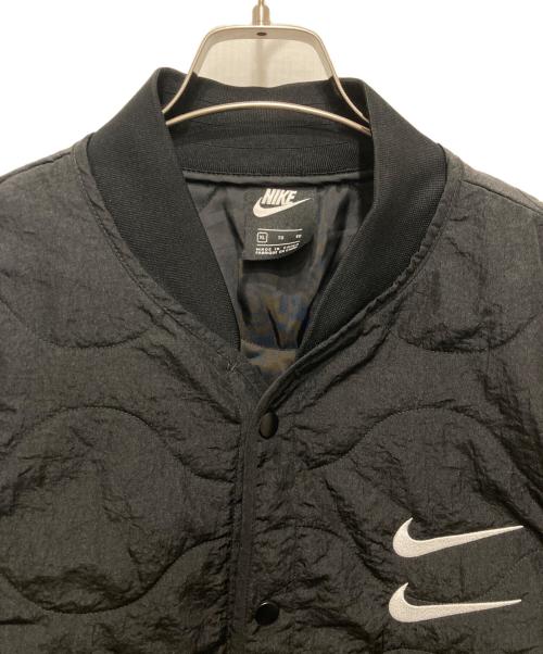 NIKE（ナイキ）NIKE (ナイキ) DOUBLE SWOOSH QUILTEDジャケット ブラック サイズ:XLの古着・服飾アイテム