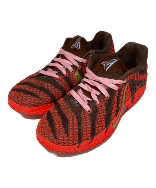 NIKE（ナイキ）NIKE (ナイキ) JA 3 Lunar New Year レッド×ブラウン サイズ:US7.5の古着・服飾アイテム
