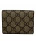 GUCCI (グッチ) GGマーモント 2つ折り財布 アイボリー×ベージュ：8000円