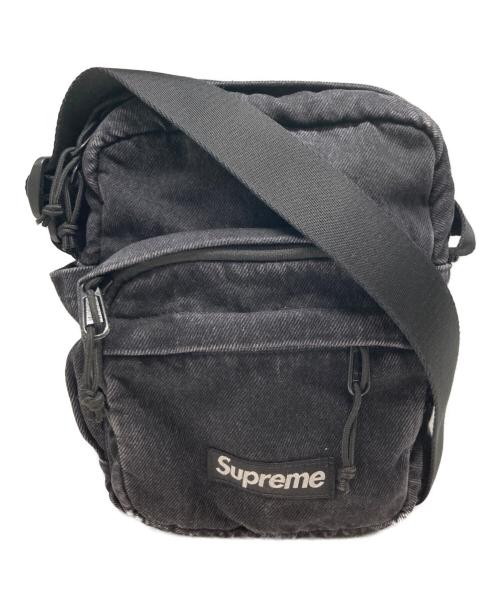 SUPREME（シュプリーム）Supreme (シュプリーム) Denim Shoulder Bag ブラックの古着・服飾アイテム