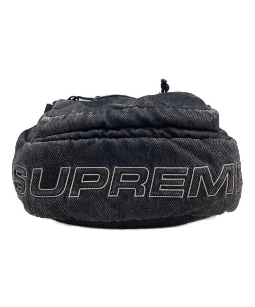 SUPREME（シュプリーム）Supreme (シュプリーム) Denim Shoulder Bag ブラックの古着・服飾アイテム