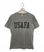 Champion REVERSE WEAVEチャンピオン リバース ウィーブ）の古着「リバースウィーブTシャツ」｜グレー