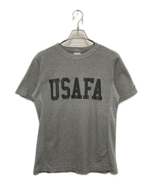 Champion REVERSE WEAVE（チャンピオン リバース ウィーブ）Champion REVERSE WEAVE (チャンピオン リバース ウィーブ) リバースウィーブTシャツ グレー サイズ:Mの古着・服飾アイテム