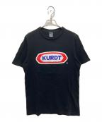 NUMBER (N)INEナンバーナイン）の古着「KURDTプリントTシャツ」｜ブラック