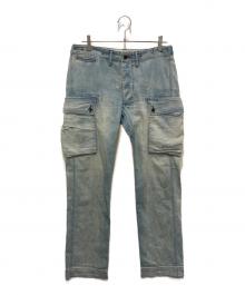RRL（ダブルアールエル）の古着「デニムカーゴパンツ」｜インディゴ