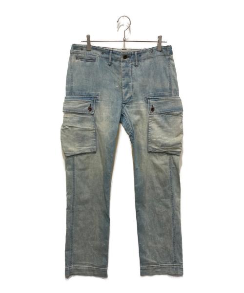 RRL（ダブルアールエル）RRL (ダブルアールエル) デニムカーゴパンツ インディゴ サイズ:30の古着・服飾アイテム